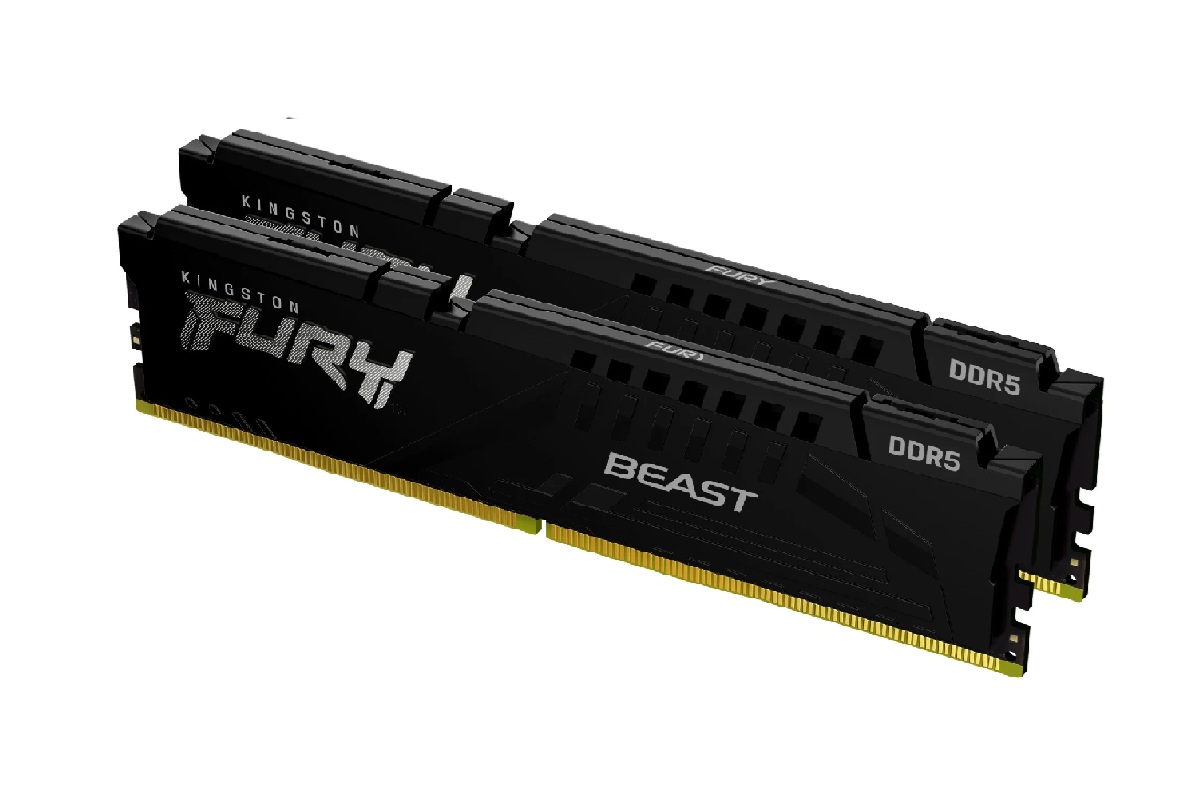 Dual module Kingston FURY Beast DDR5 RAM